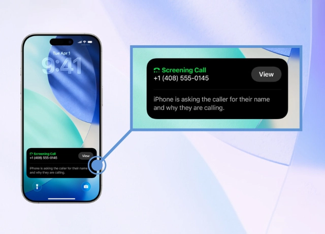 iOS 26 với khả năng lọc cuộc gọi và tin nhắn lạ